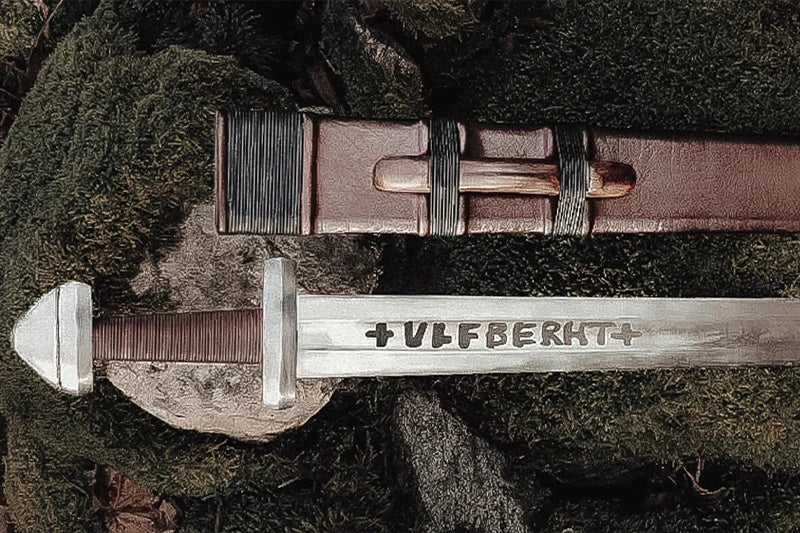 Vikingsvärd med inskriptionen Ulfberth