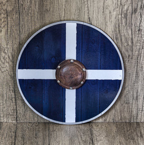 Viking children's shield, blue/white