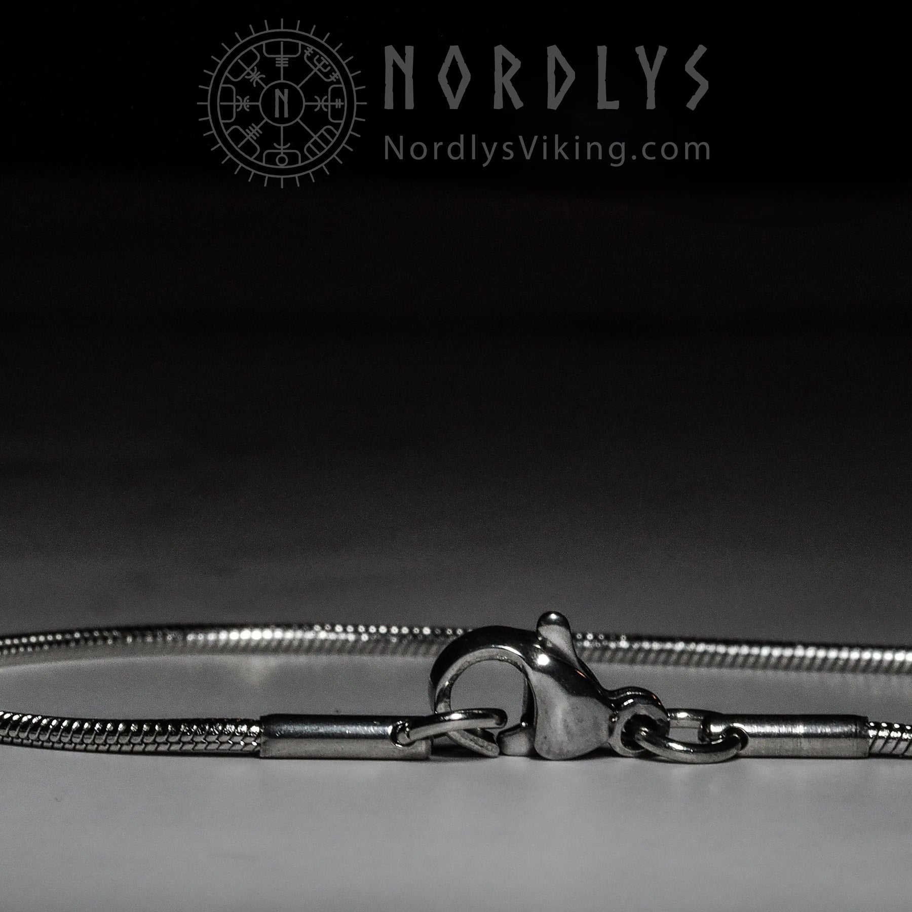 Silver-colored chain 55 cm