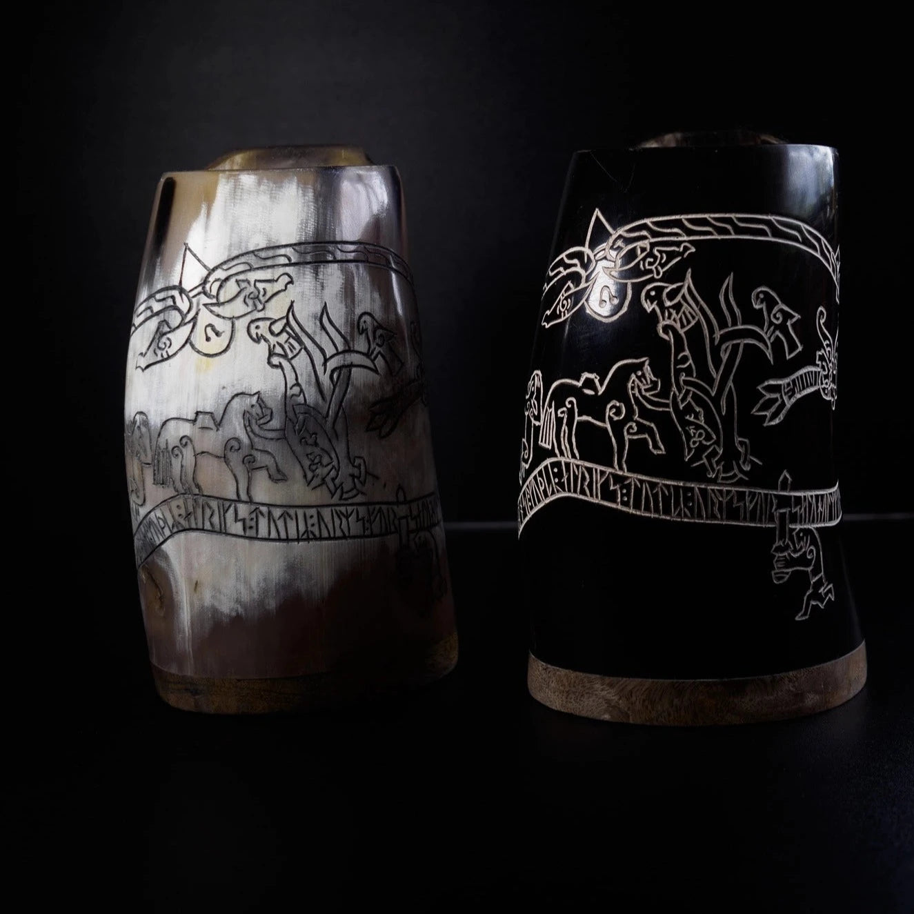 Engraved mug, Sigurd's saga