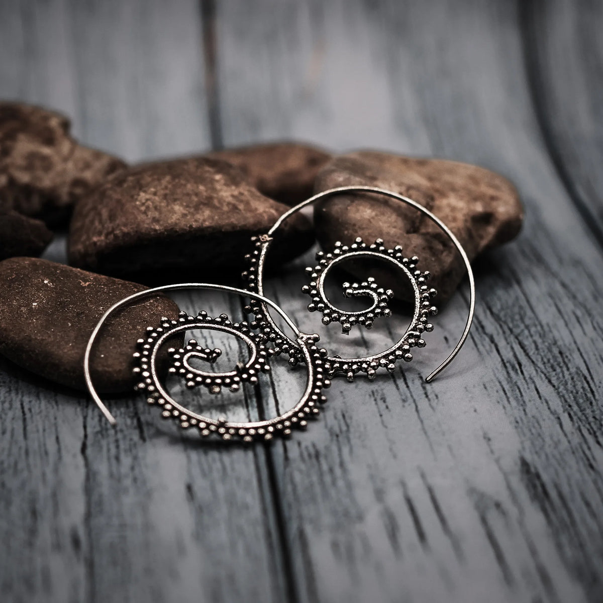 Örhängen Stor Spiral