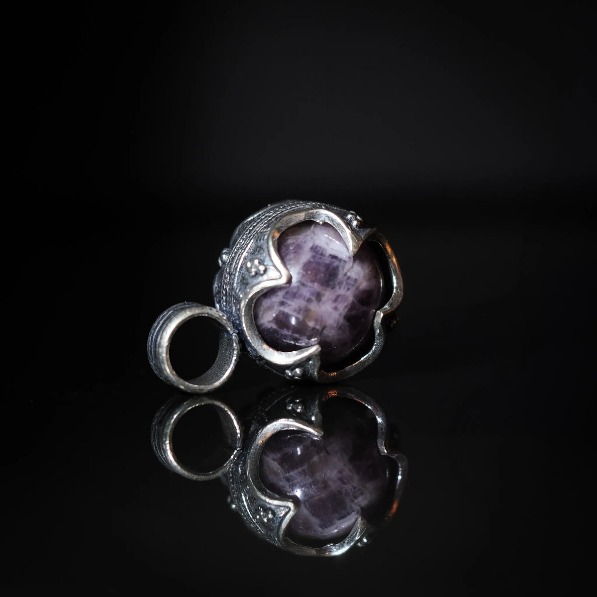 Gotland pendant, Amethyst