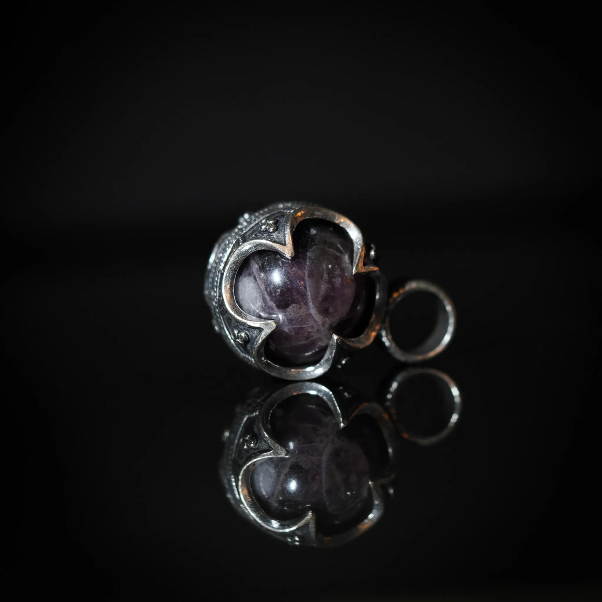 Gotland pendant, Amethyst