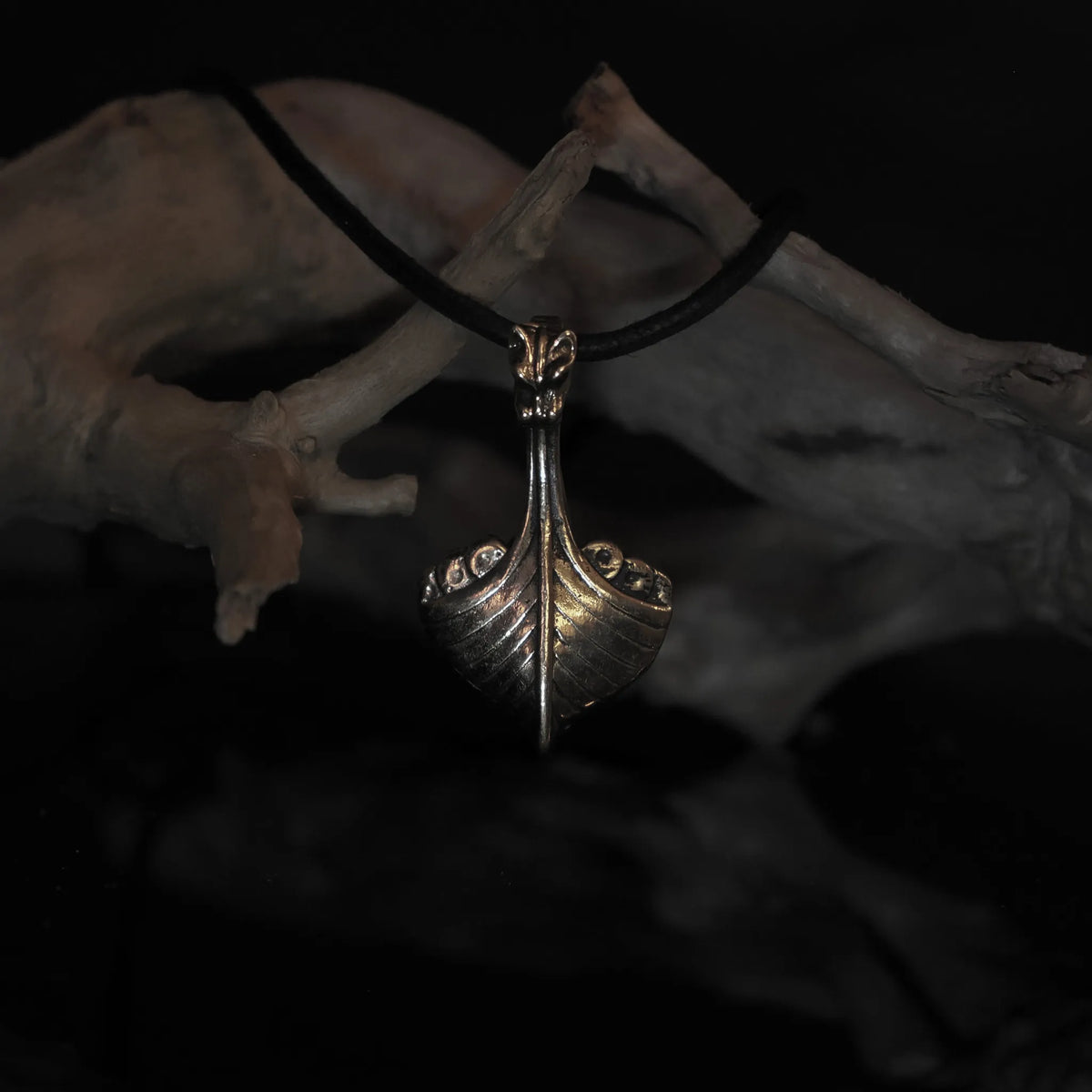 Viking ship pendant