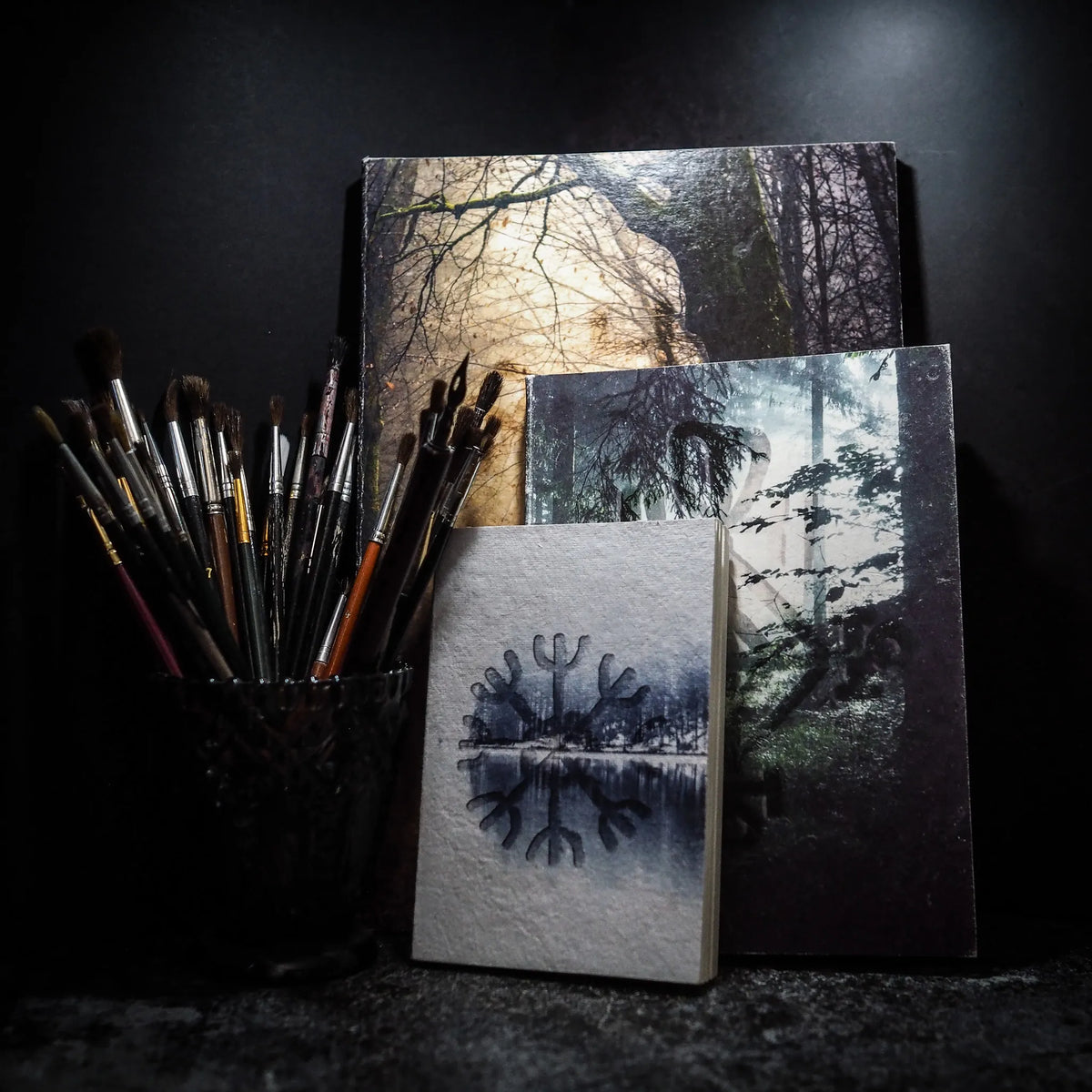 Målarbok, A5, Kärleksruna