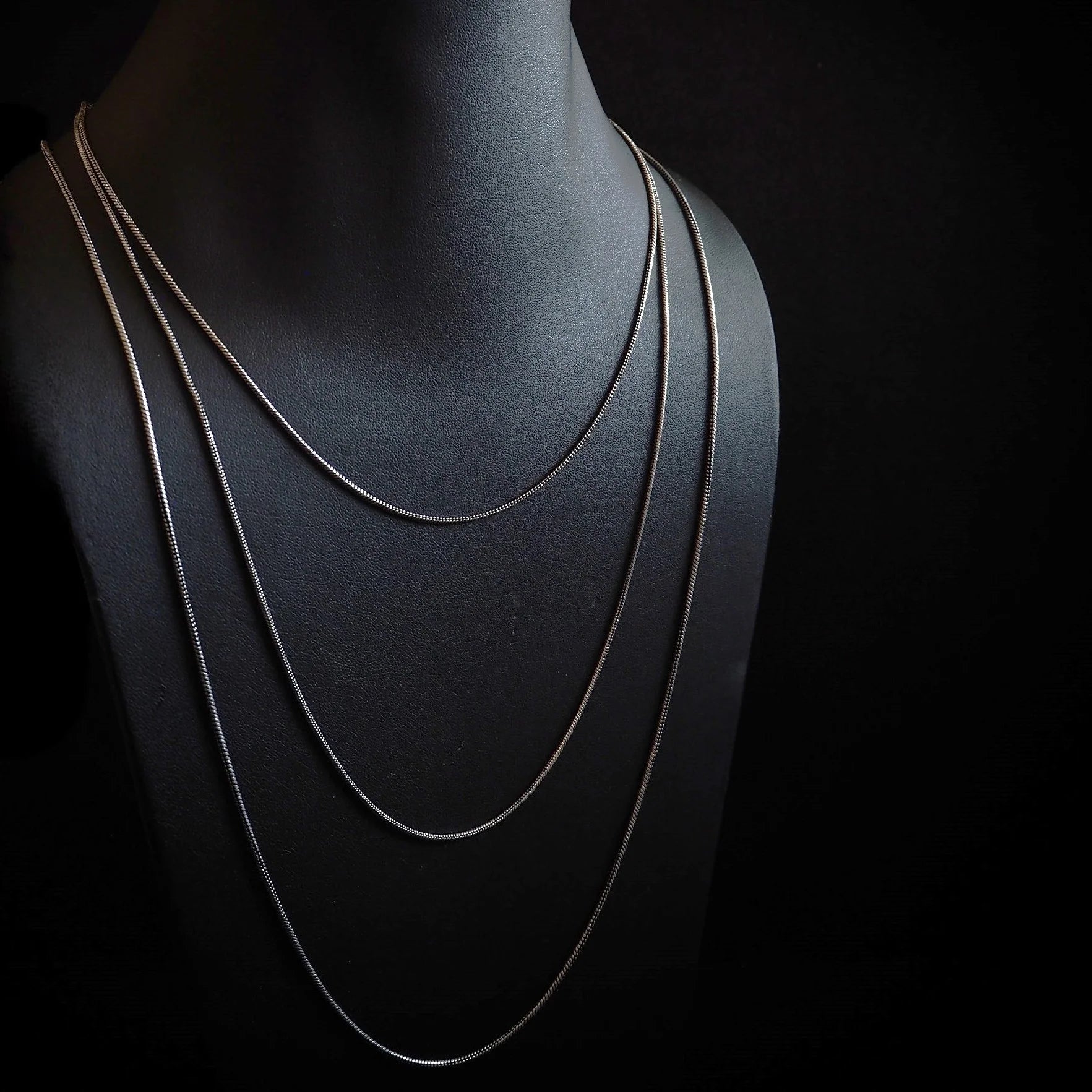Chain, silver-plated 45 cm