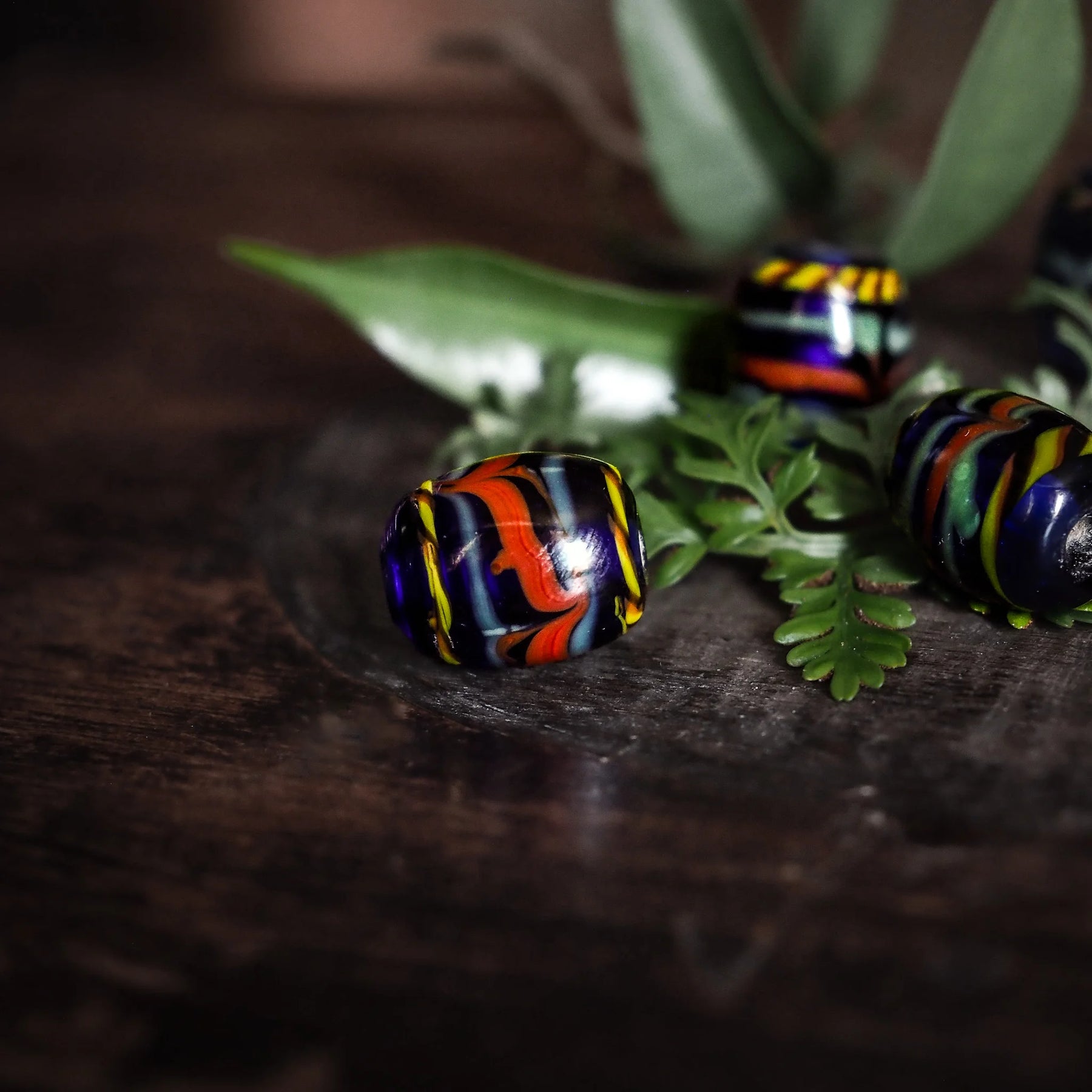 Patterned bead, Ribe DK