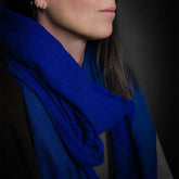 blå scarf
