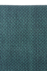 Eir hand-woven wool blue / turquoise
