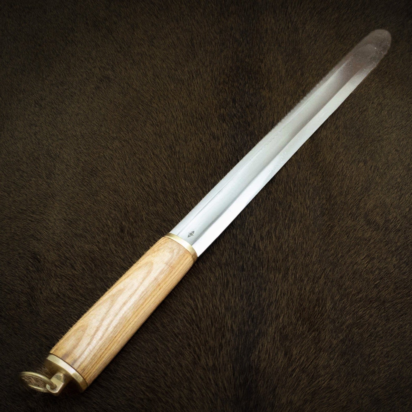 Viking scissors with decorated sheath, Gotland. Blunt edge