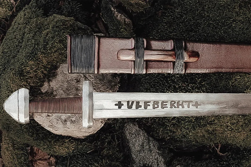 Vikingsvärd med inskriptionen Ulfberth 