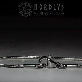 Silver-colored chain 55 cm