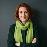 Kashmirsjal ljusgrön