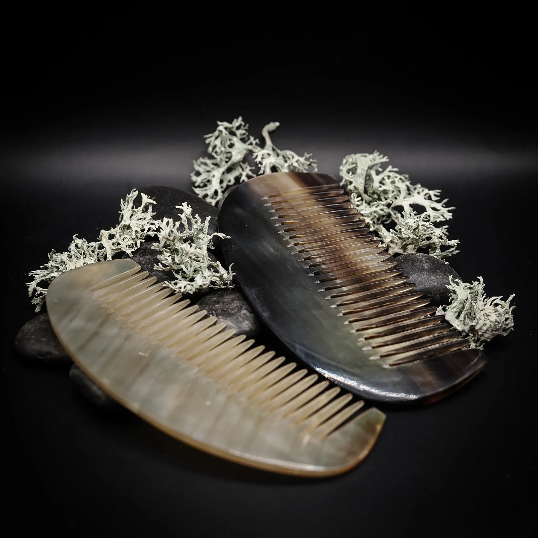 Rounded horn comb 