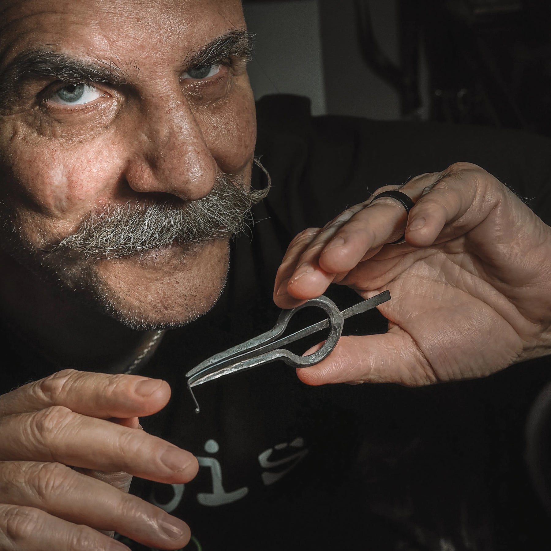 Mouth harp hand forged