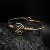 Sun spiral bracelet