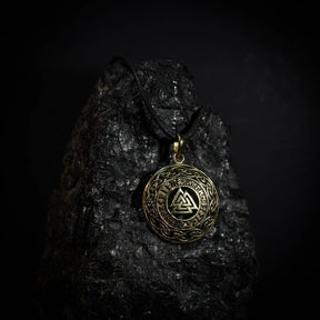 Valknut, mässing