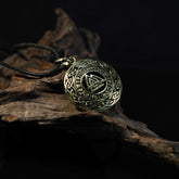 Valknut, mässing
