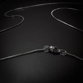 Silver-colored chain 55 cm