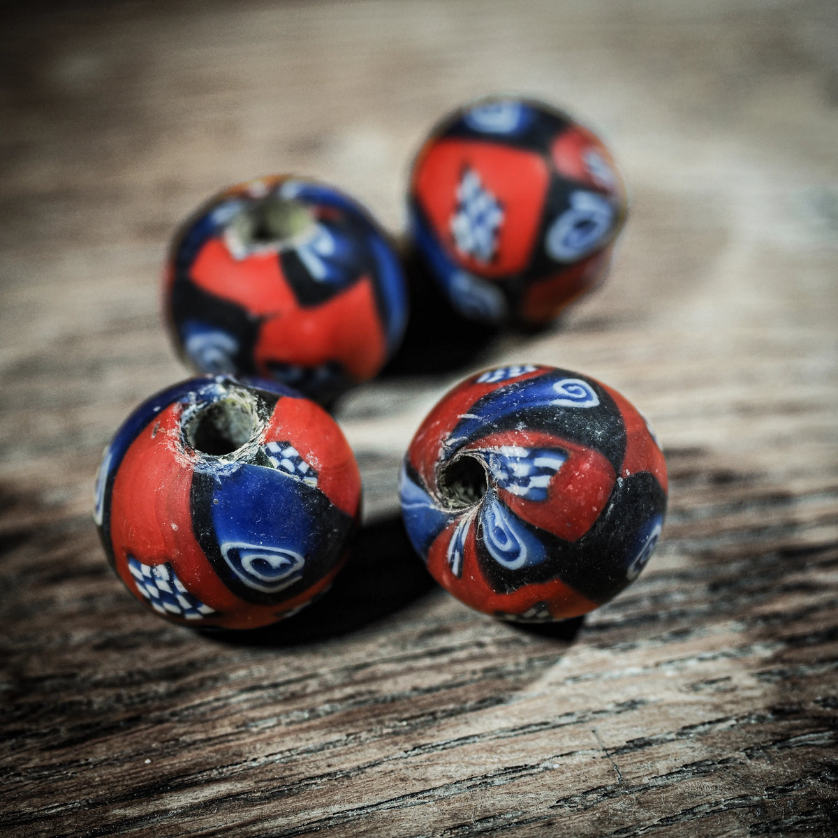Round mosaic bead, Kiev