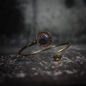 Bracelet Shield, with semi-precious stone