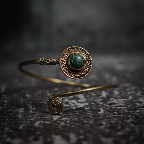 Bracelet Shield, with semi-precious stone