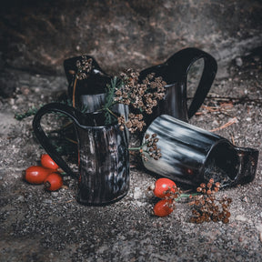 Set of four espresso/ glögg mugs