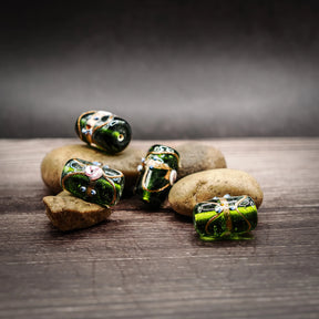 Grön glaspärla, prinsesstårta