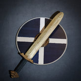 The Little Warrior, Blue/White