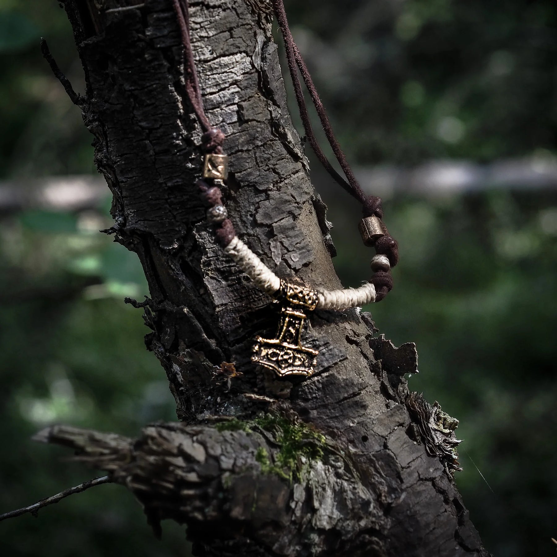 Necklace Mjolnir Bronze