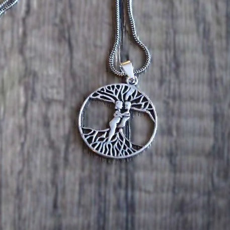 Ash and Embla, pendant