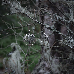 Earring Tree of life, summer