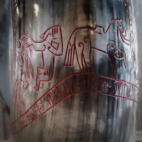 Engraved mug, Sigurd's saga