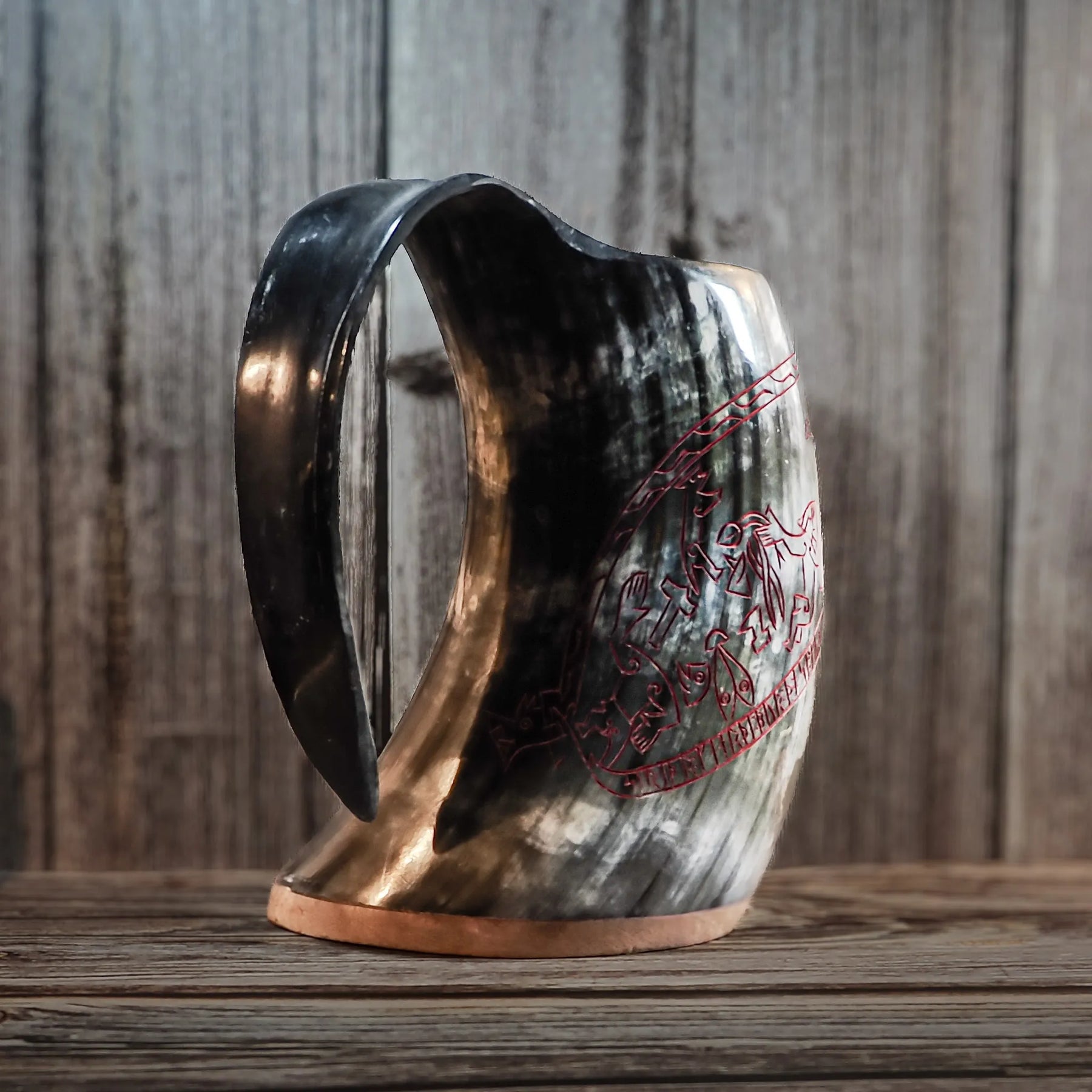 Engraved mug, Sigurd's saga