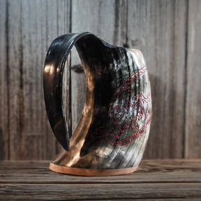 Engraved mug, Sigurd's saga