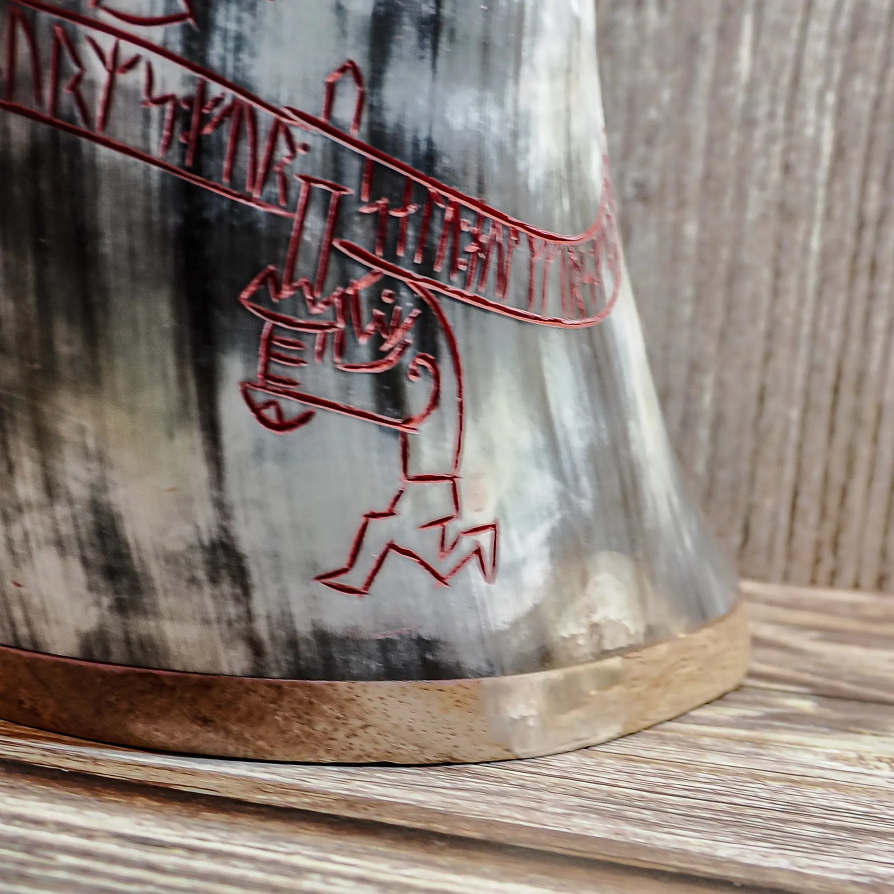 Engraved mug, Sigurd's saga
