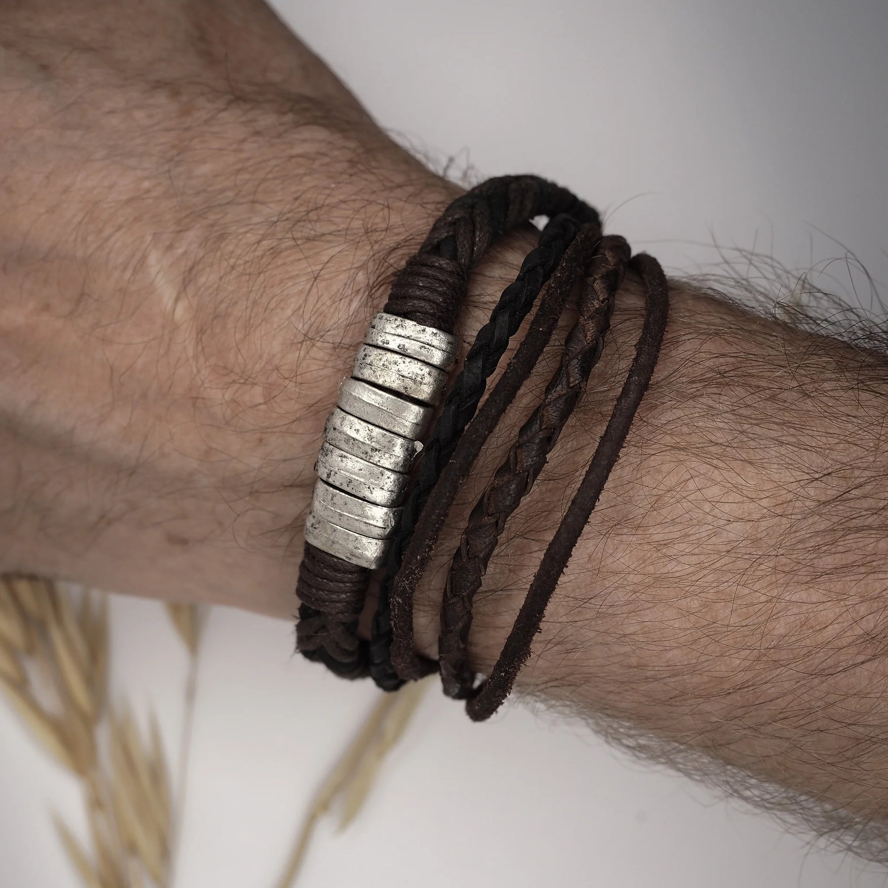 bracelet+leather.