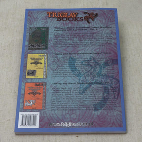 Vendel and Dark Age Vol. 4 – back cover with description of previous volumes in the series