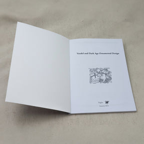 Vendel and Dark Age Vol. 4 – open title page with rider motif and Triglav logo