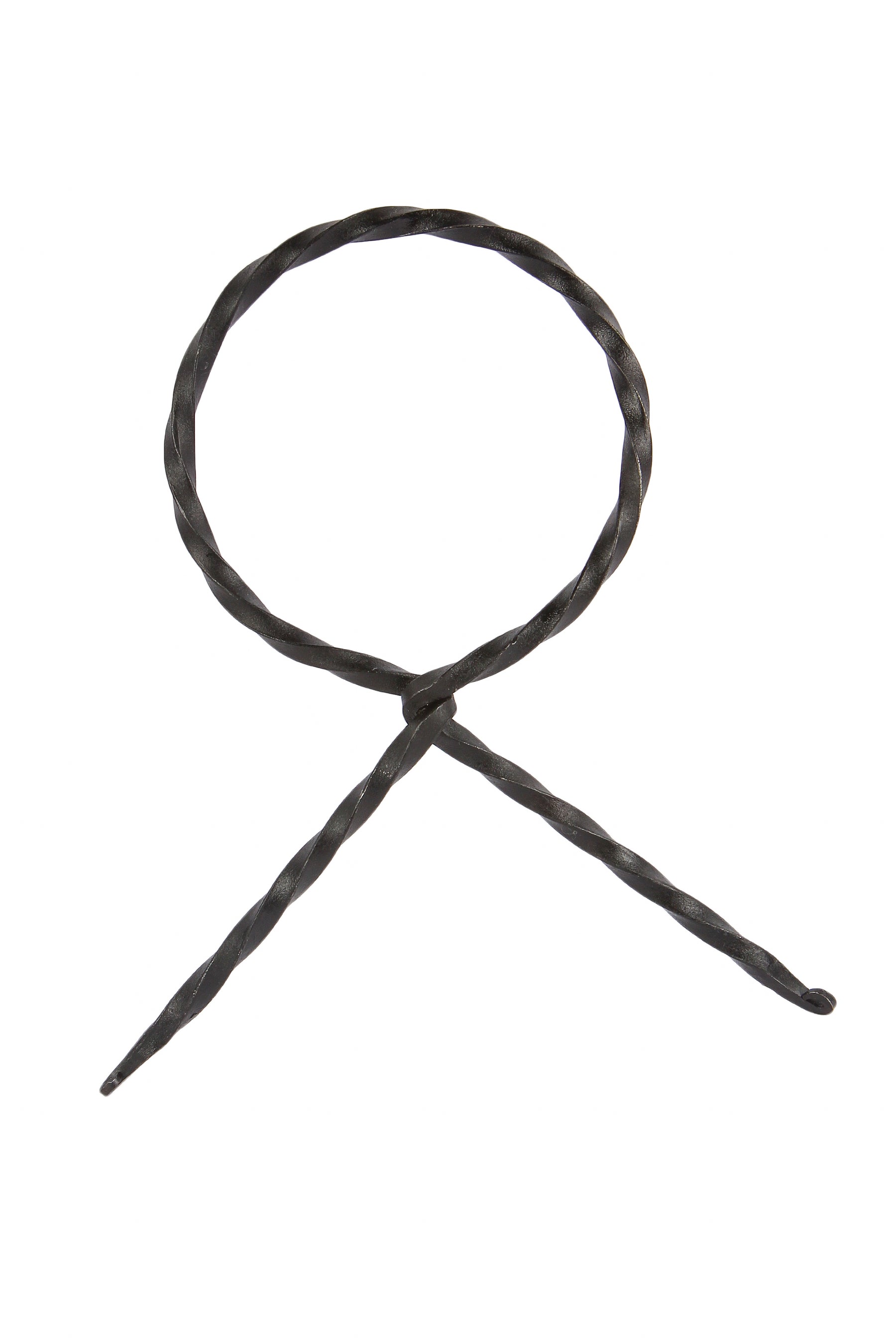 Horn stand in wrought iron, 4 sizes, 3 colors