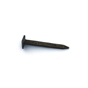 Liten rustik järnspik 25mm med åldrad patina.