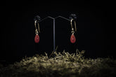 Earrings with drop shape