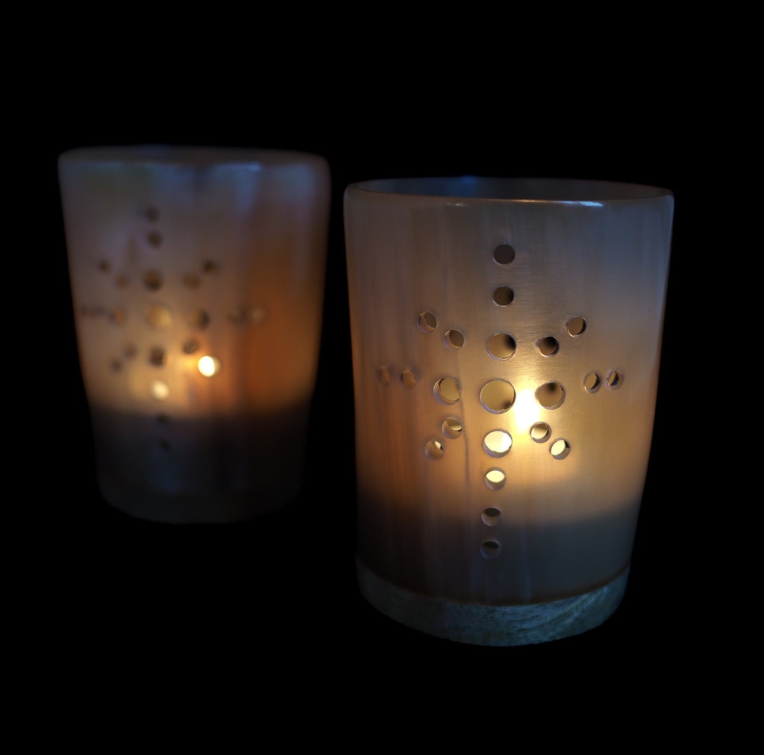 Horn Light lanterns, 2 pcs