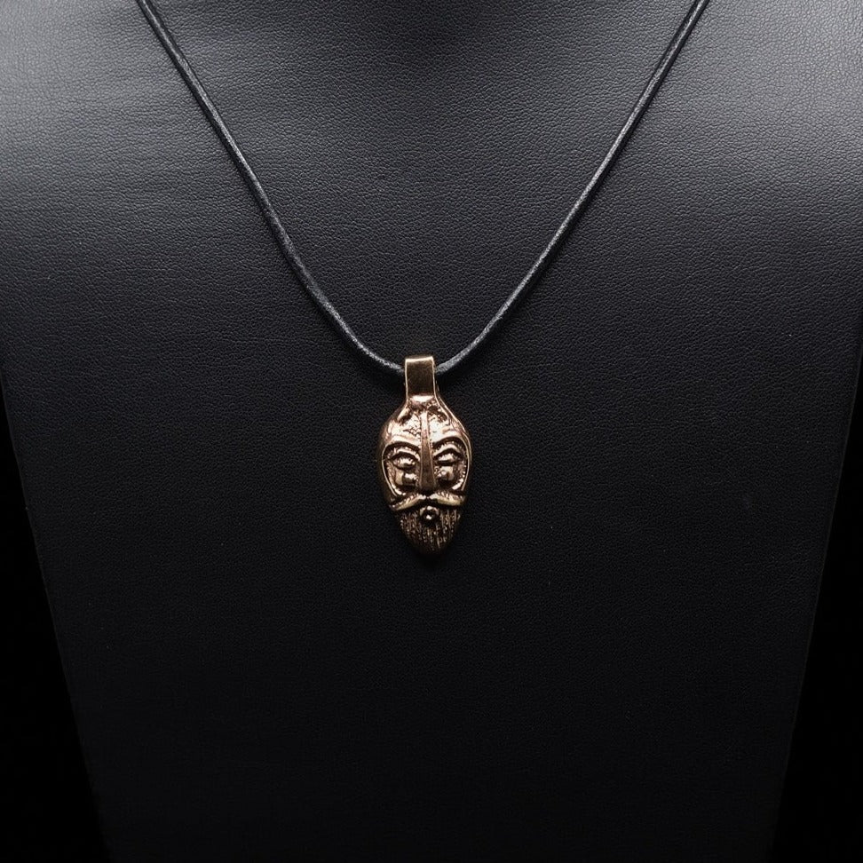 Loki, bronze pendant
