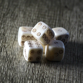 Viking bone dice large