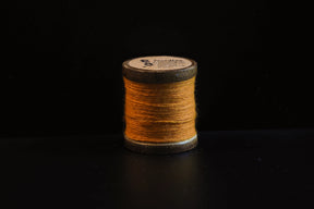 Golden yellow embroidery thread 100% wool