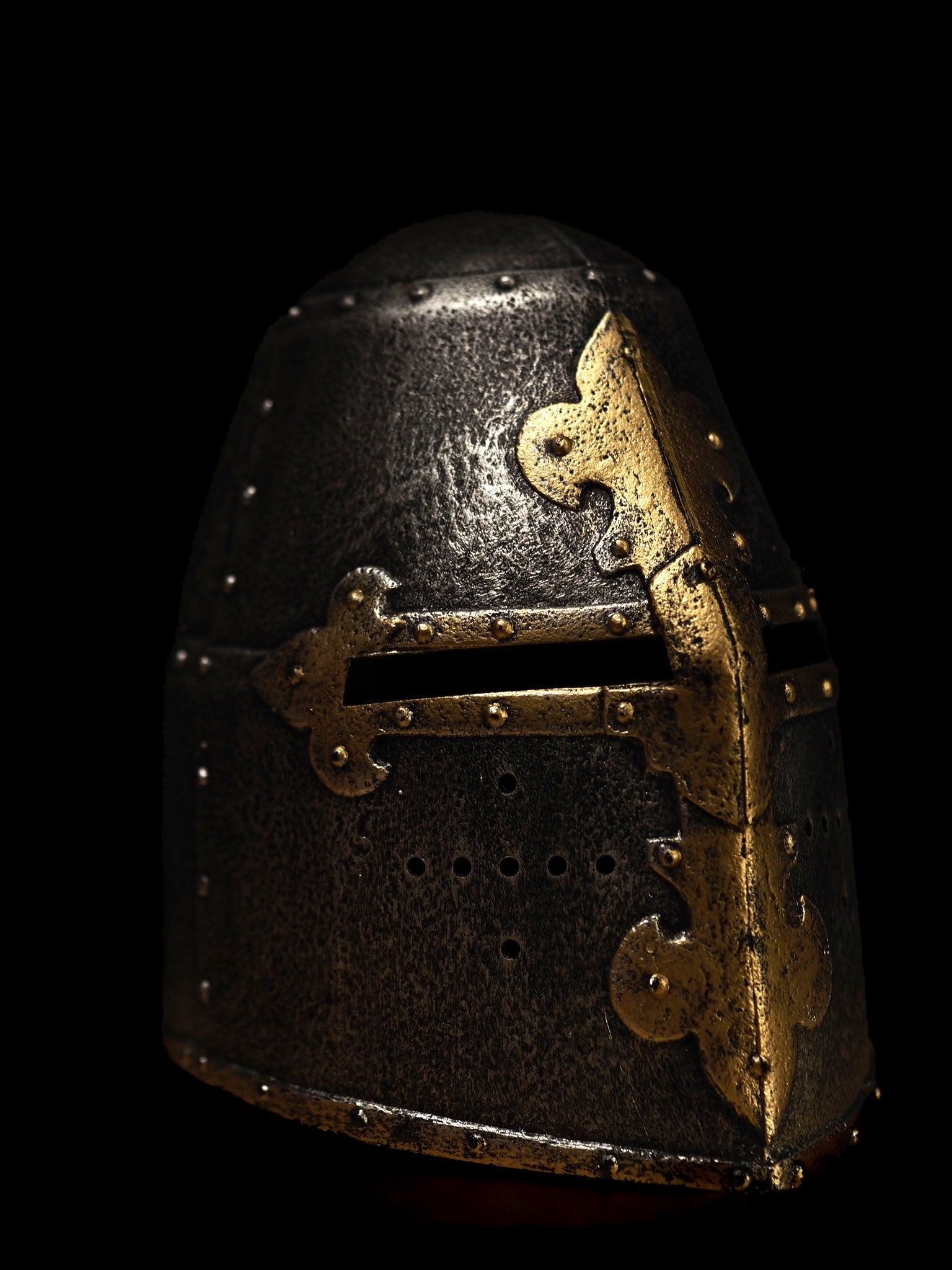 Toy helmet, knight