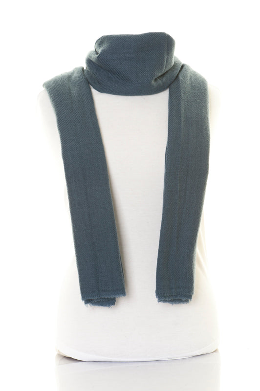 Cashmere shawl solid color, Gray