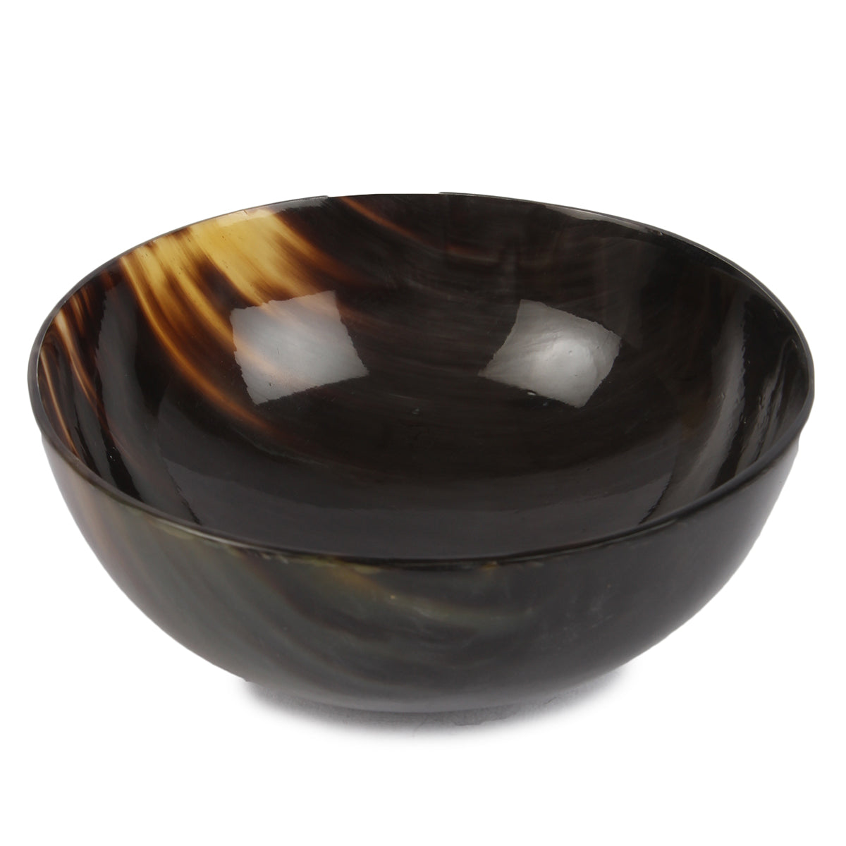 Round horn bowl, medium