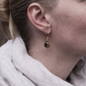 Earrings with drop shape
